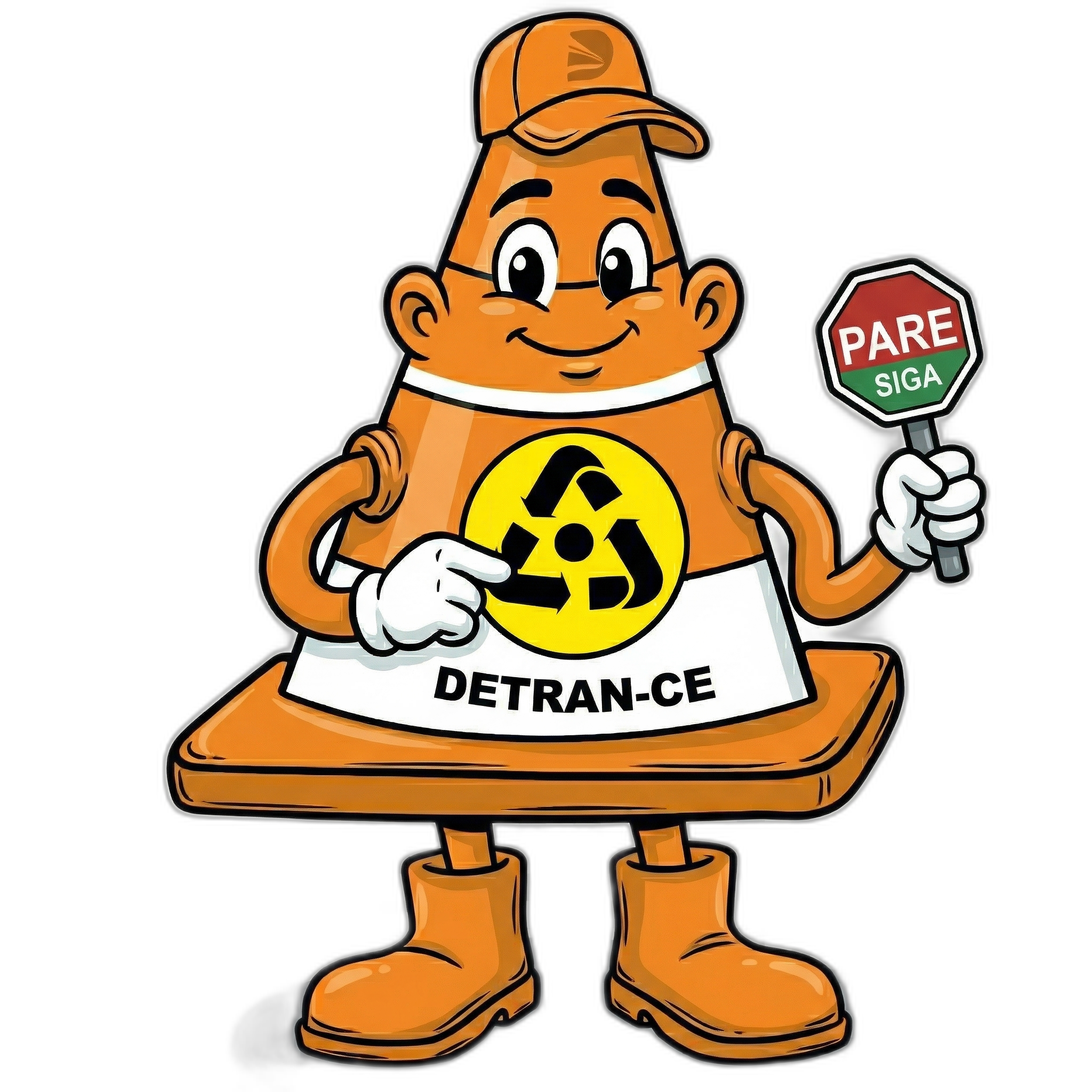 Mascote Detran